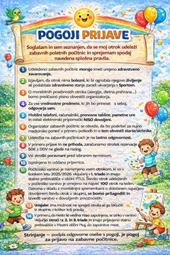 Poletno počitniško varstvo 2026_POGOJI